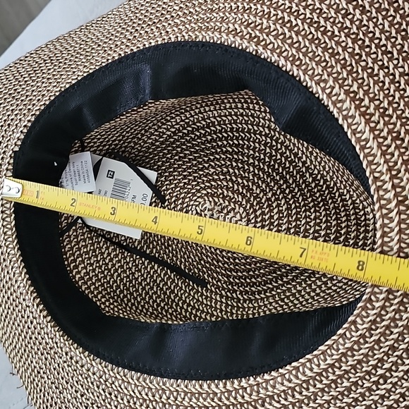 NWT Fall Creek Tan Woven Hat - Picture 5 of 8